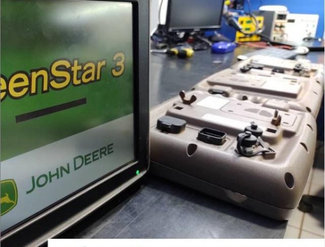 Monitores John Deere, GS3 em Processos de  Recuperação de Software. em Sinop
