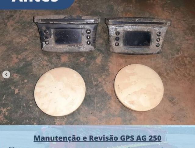 Manutenção e Revisão GPS AG 250 - Antes e Depois em Sinop